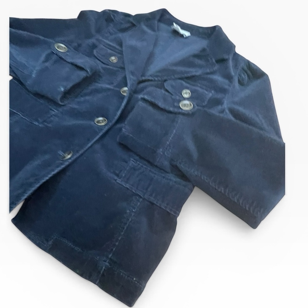 LOFT Navy Corduroy Tailored Blazer size: 8 - Picture 8 of 10